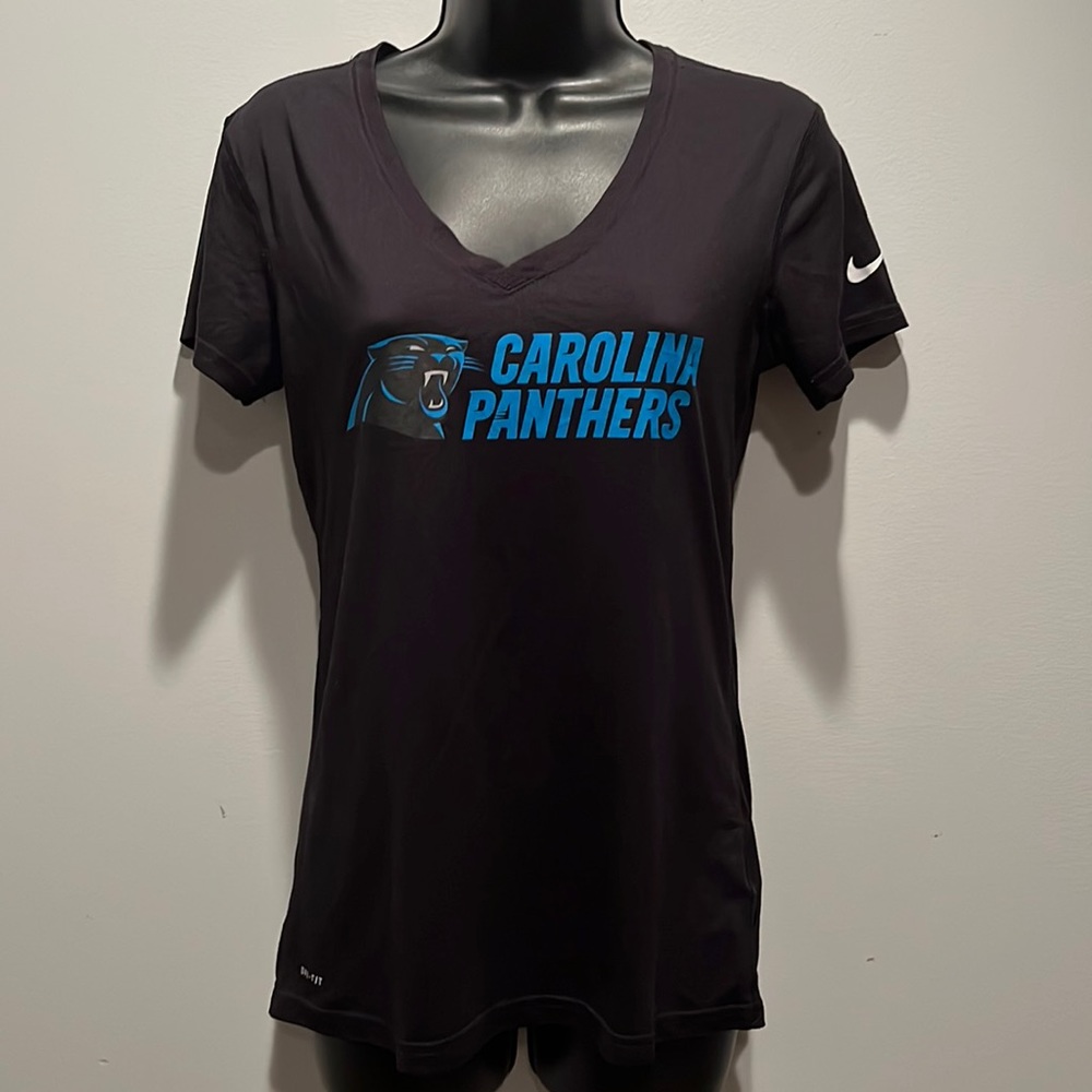 Women’s Nike DriFit Carolina Panthers Shirt - S